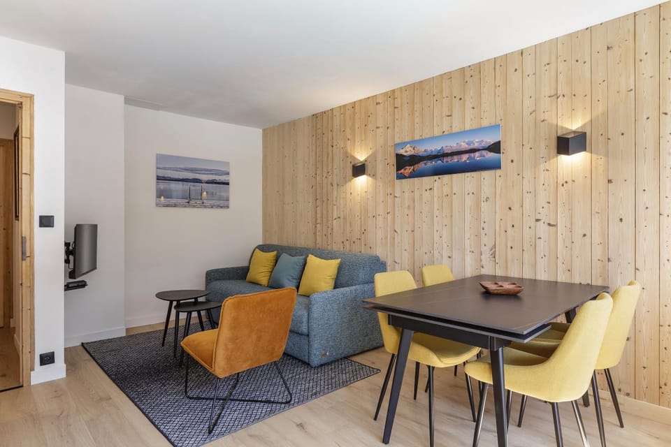 Hautes Aiguilles - Apart 2CH Vues Garage 5mn Grands Montets Apartment in Chamonix
