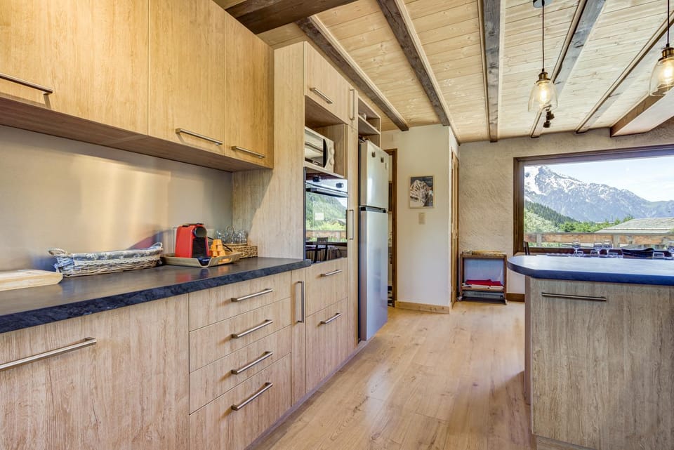 Le 111 - Chalet 4CH Calme Vue Pano 5mn Grands Montets Chalet in Chamonix