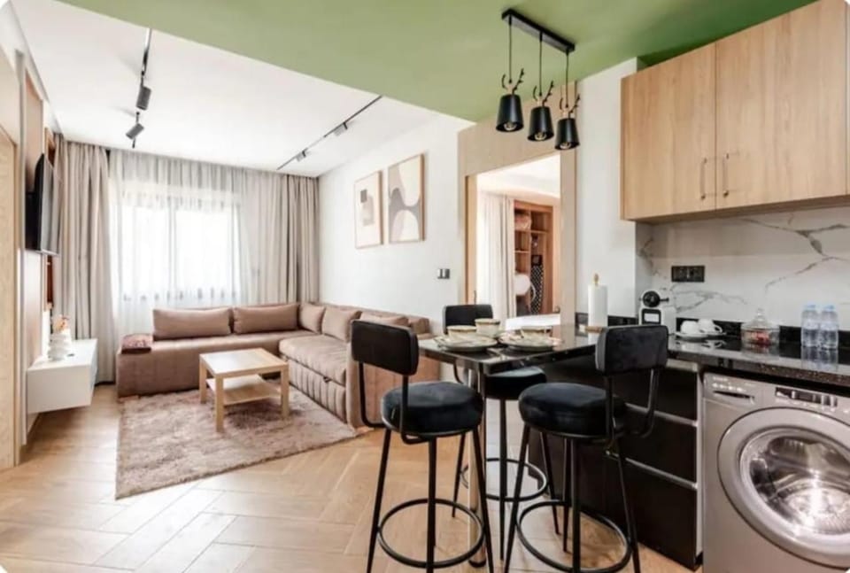 Kitchen or kitchenette, Dining area, oven, stove