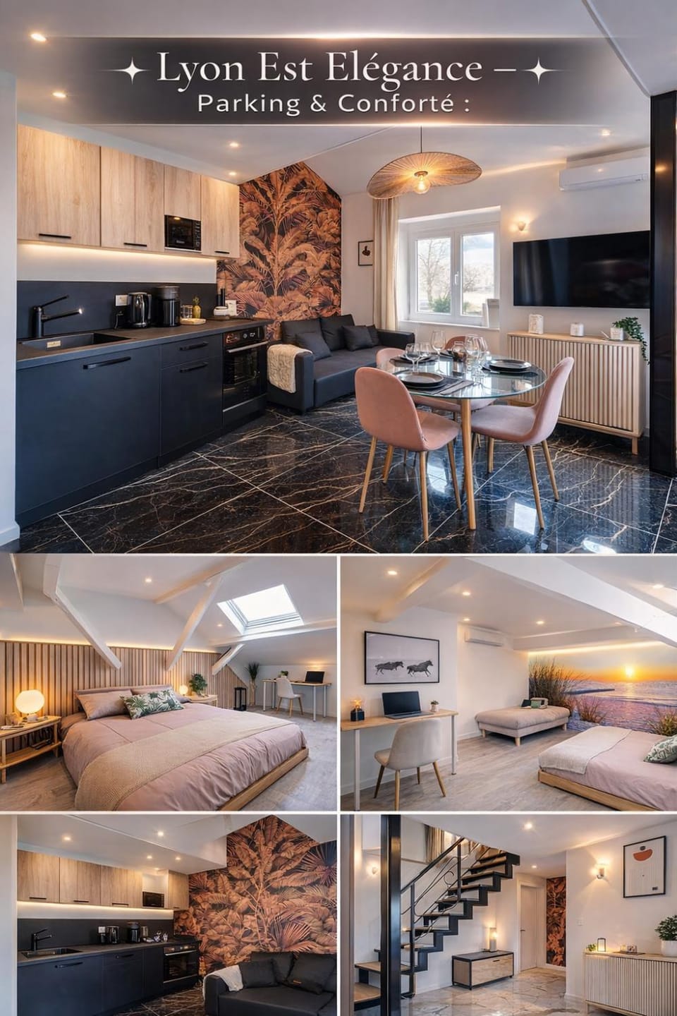 Bed, Kitchen or kitchenette, Photo of the whole room, Dining area, Bedroom, minibar, oven