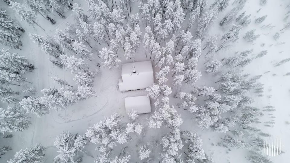 Natural landscape, Bird's eye view, Winter