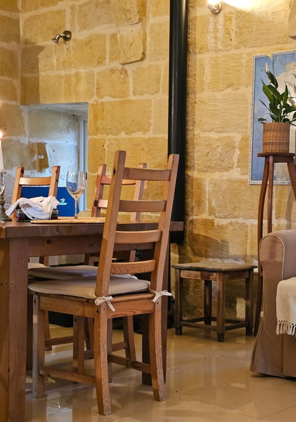 Dining area