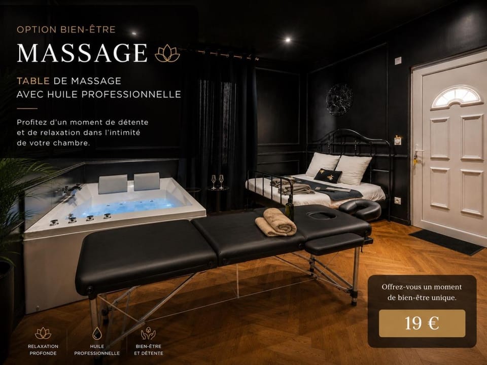 Le Spa Nocturne Apartment in Rouen