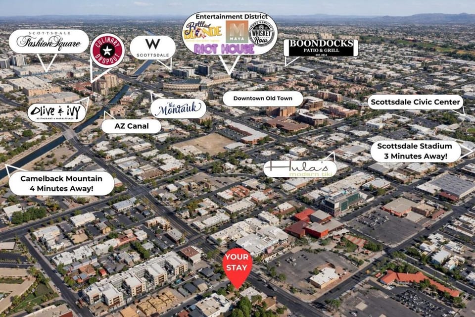 Grapevine - In Old Town - Walk to Fashion Square House in Scottsdale
