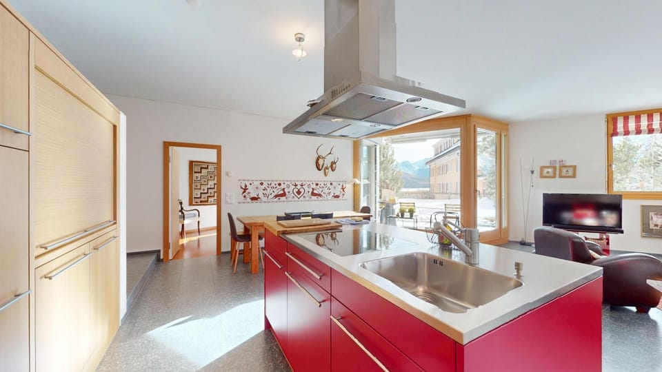 Abitaziun Crusch 5 3 - Samedan Apartment in Samedan