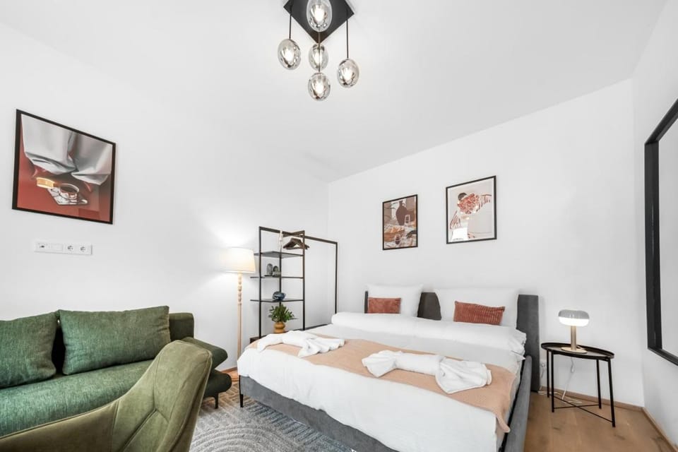 Premium Apartments, 10min to the city center, kitchen, no Elevator Apartment in Vienna