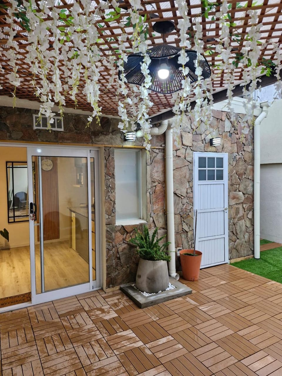 Off site, Garden view