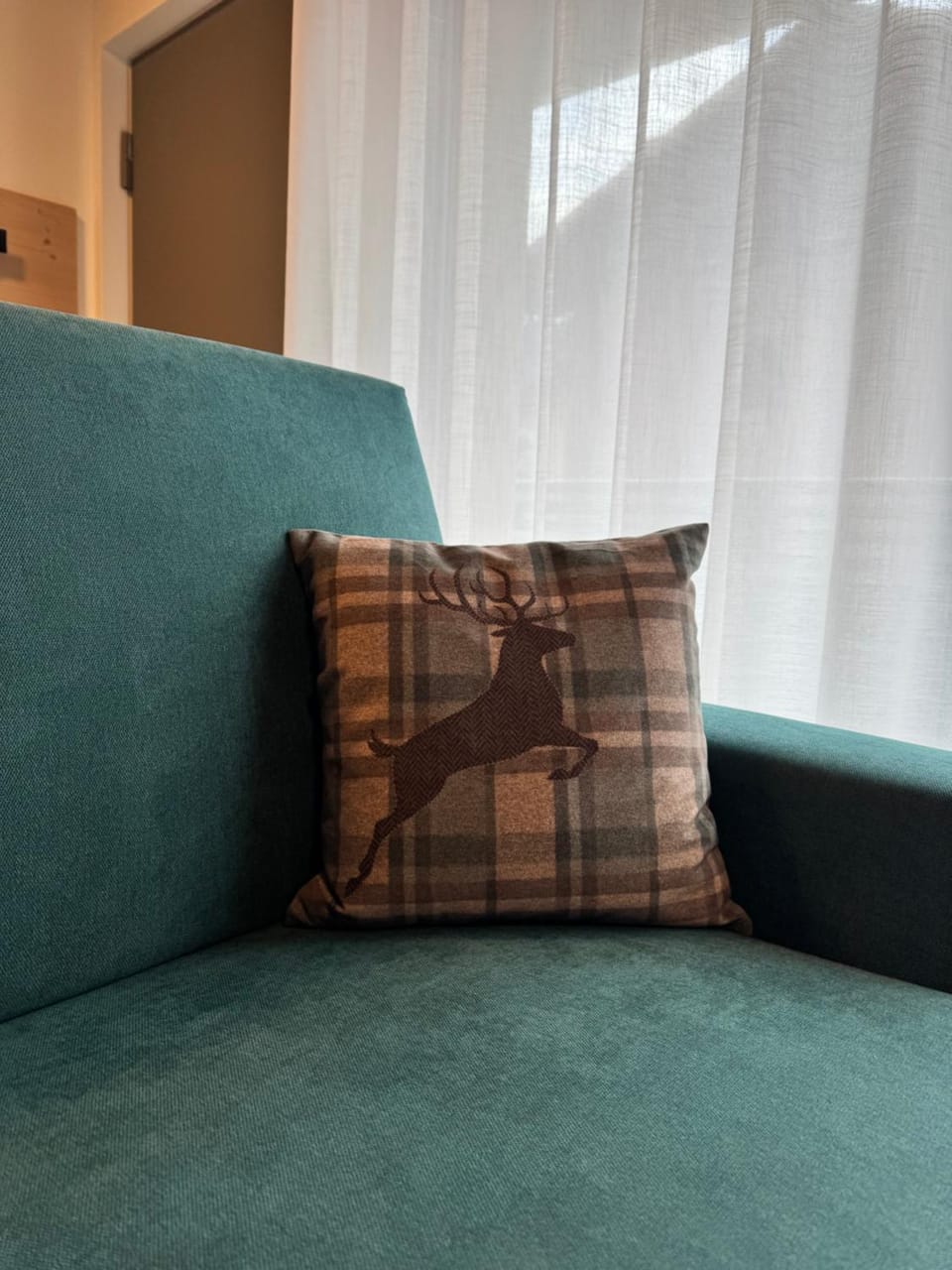 Bed, Living room, Photo of the whole room, Seating area