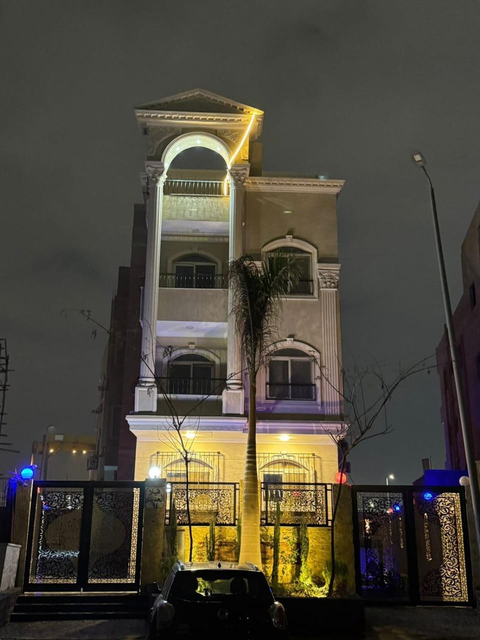 Property building, Night