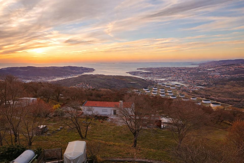 Natural landscape, Mountain view, Sea view, Sea view, Sunset