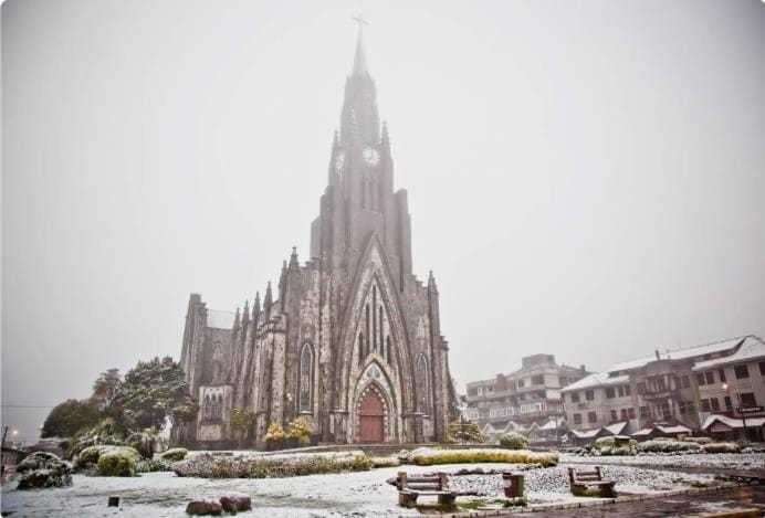 Nearby landmark, Winter, City view