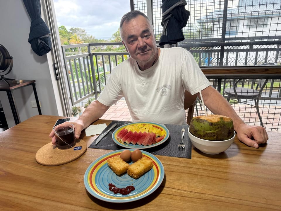 Uncle George's Free Breakfast with Double Room Seaview Direct to Lautoka Pier Apartment in Western Division, Fiji