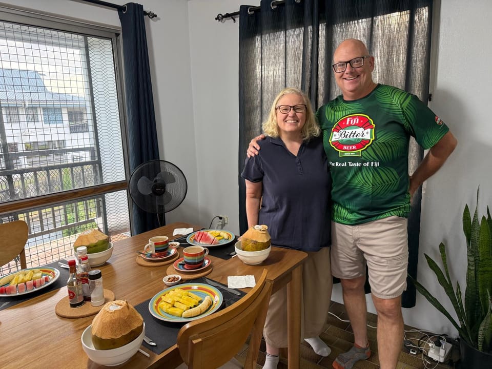 Uncle George's Free Breakfast with Double Room Seaview Direct to Lautoka Pier Apartment in Western Division, Fiji