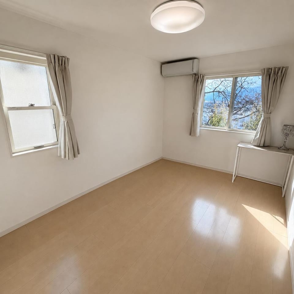 Bedroom, air conditioner