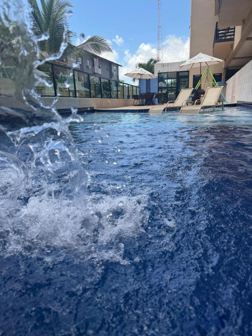 Property building, Pool view, Swimming pool