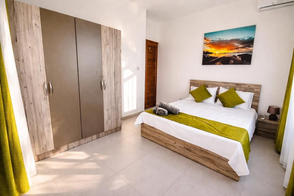 Bed, Photo of the whole room, Bedroom, wardrobe, air conditioner