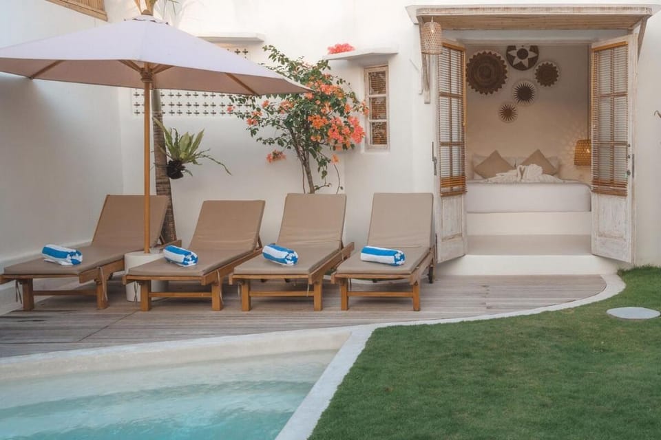 Mediterranean Oasis in Canggu House in North Kuta