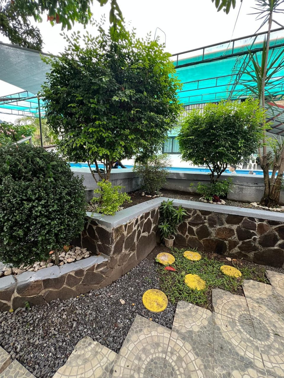 Property building, Garden