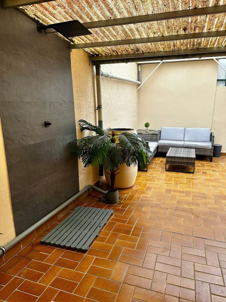 Sauna, Seating area
