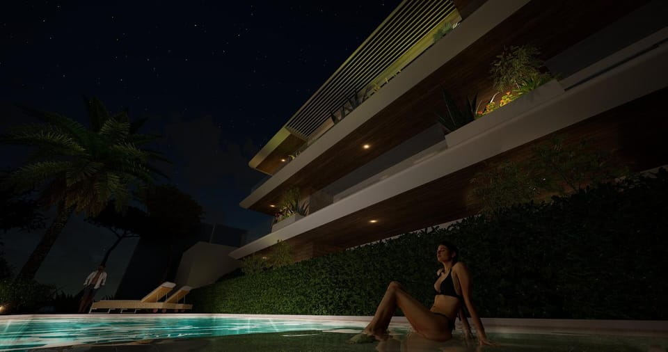 Property building, Swimming pool