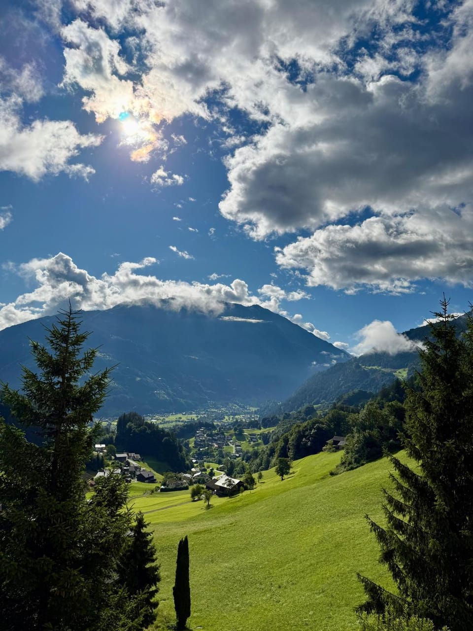 Natural landscape, Mountain view