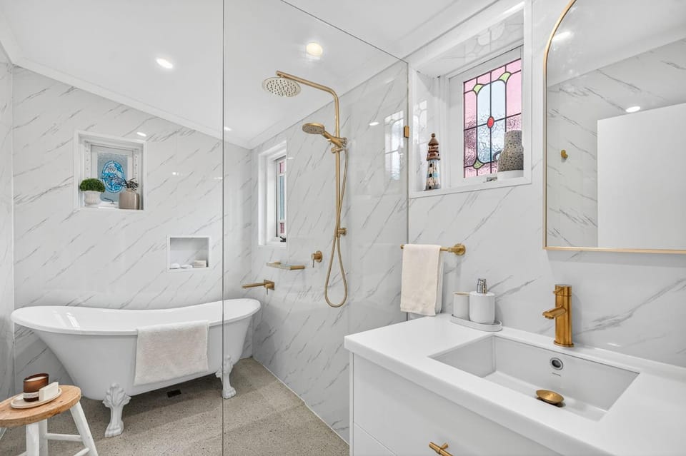 Shower, Bathroom, Bath