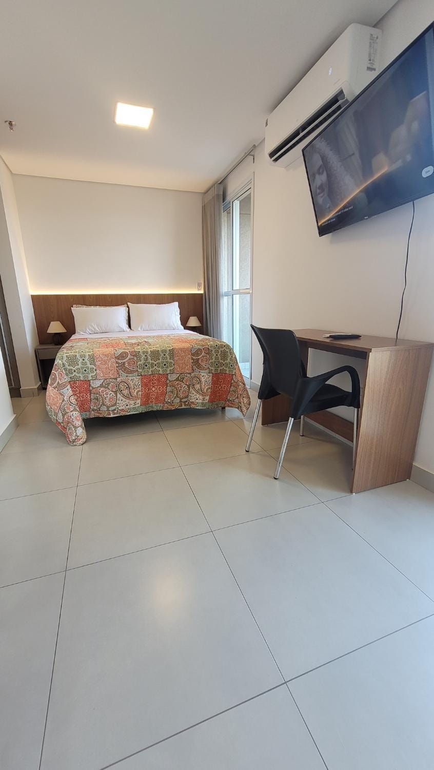 Ao lado faculdade Metropolitana Wi-Fi vaga Centro Apartment in Ribeirão Preto