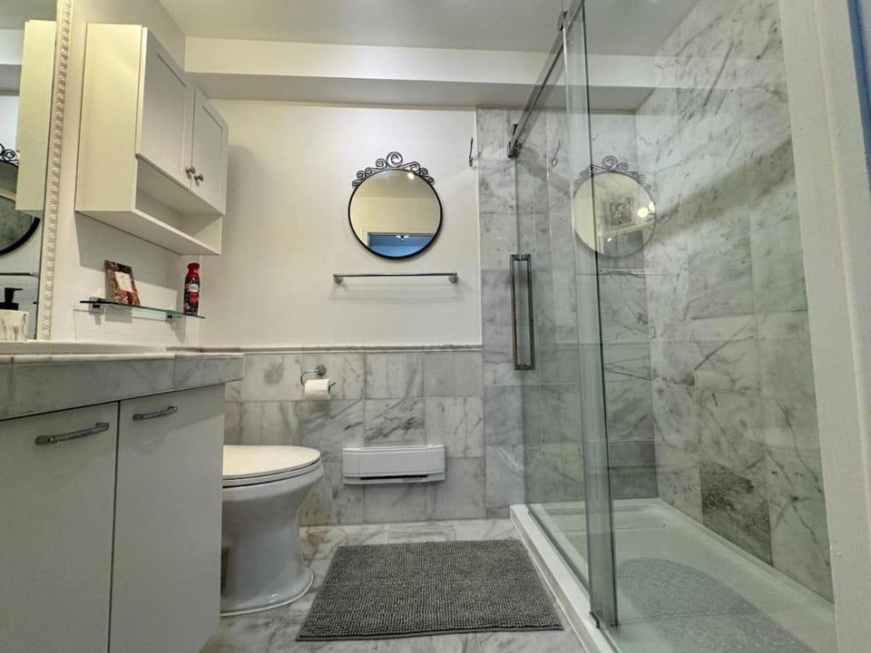 Shower, Toilet, Bathroom, towels