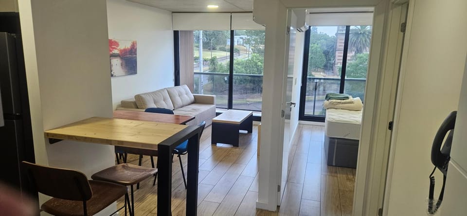 Living room, Dining area, Bedroom