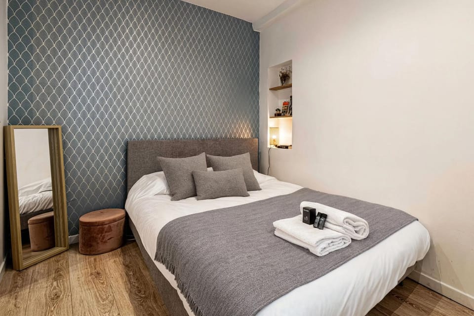 Charming apartment a-c 1BR-2P - Massena Apartment in Nice