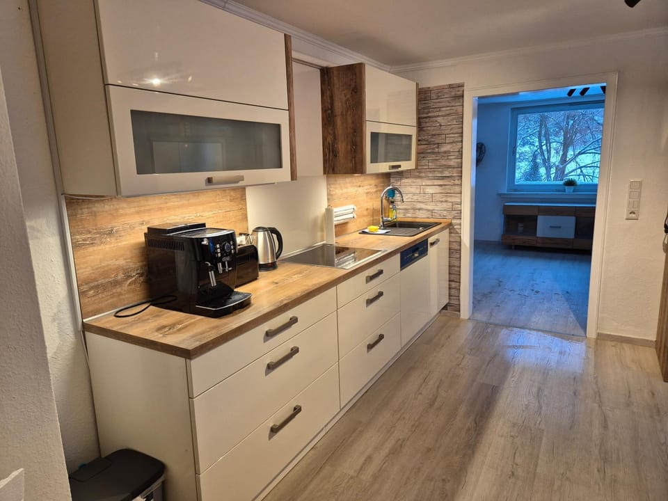 Kitchen or kitchenette, kitchen