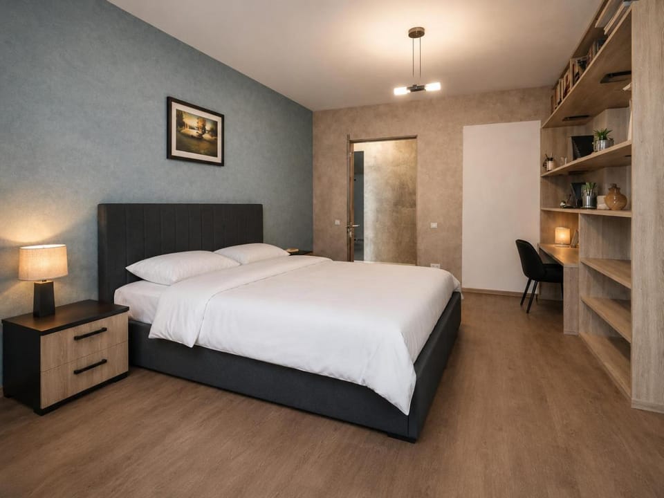 Library, Bedroom, wardrobe