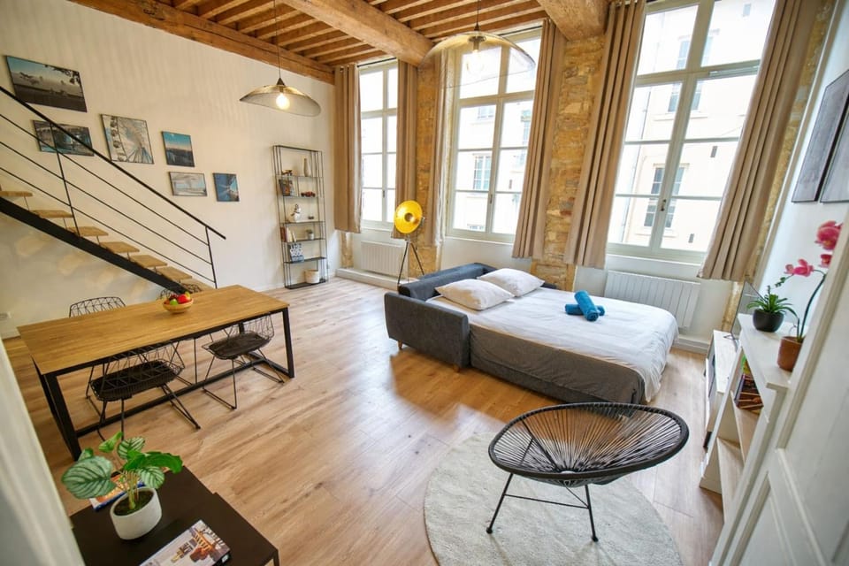 Canut apartment Lyonnais charm in Croix-Rousse Apartment in Lyon