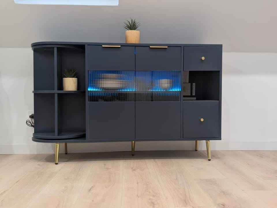 Le Bleu Urbain Logement Chic en Centre-Ville Apartment in Amiens