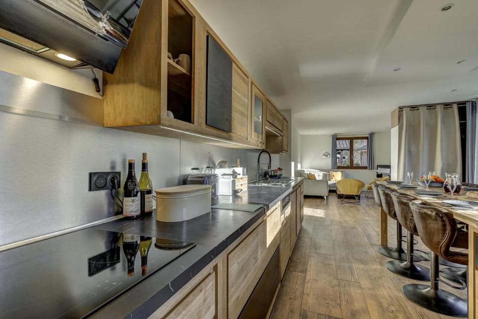 Lac - Cosy 120m2 Vues MtBlanc Flegere 5mn Lac Golf Apartment in Chamonix