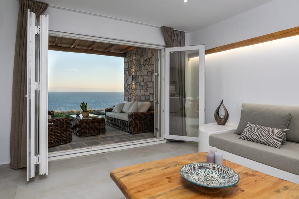Living room, Seating area, Sea view, Sea view