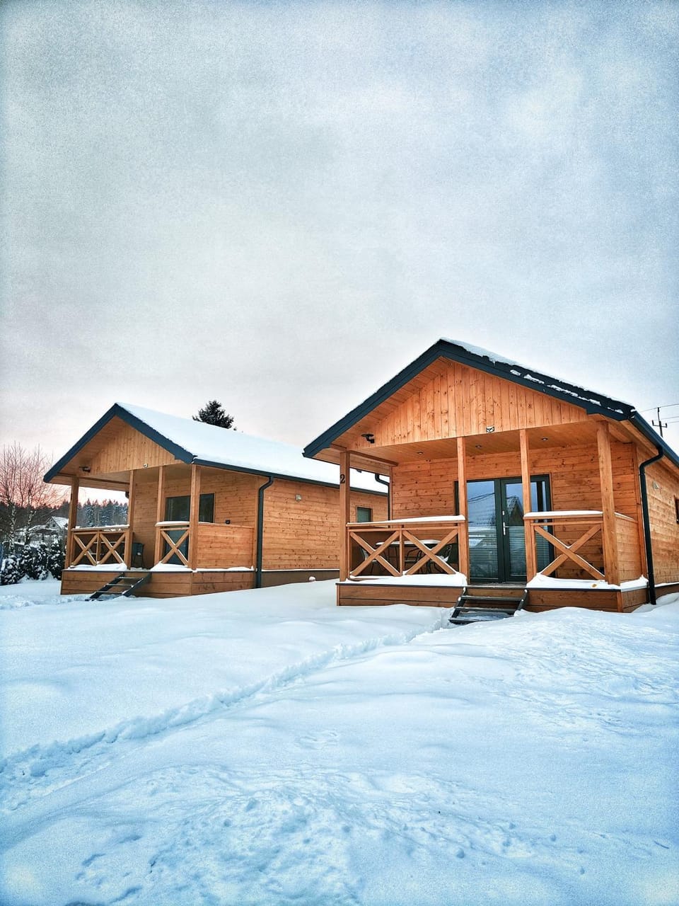 Property building, Day, Natural landscape, Winter