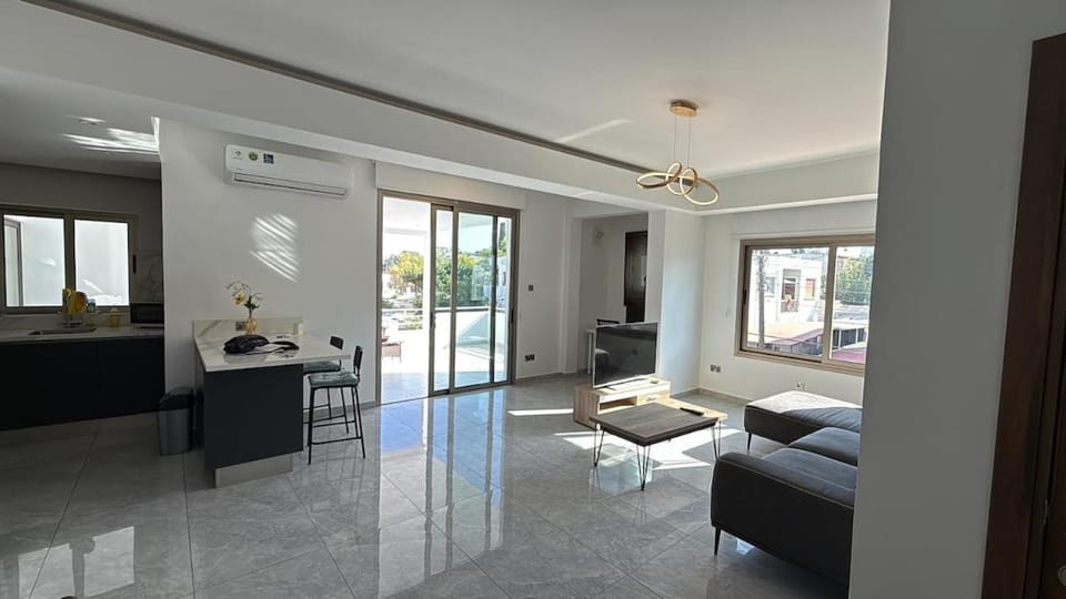 Living room, air conditioner