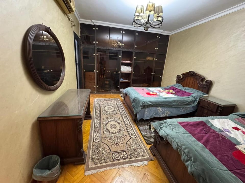 Bed, Photo of the whole room, Bedroom, wardrobe