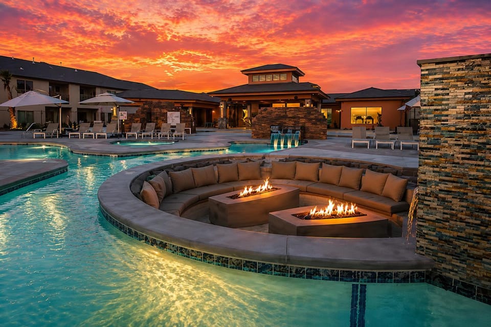 Zion Village PLAYcation 2 - Hot Tub - Pool - Lazy River - EV - Gym - Sleeps 21 Apartment in Hurricane