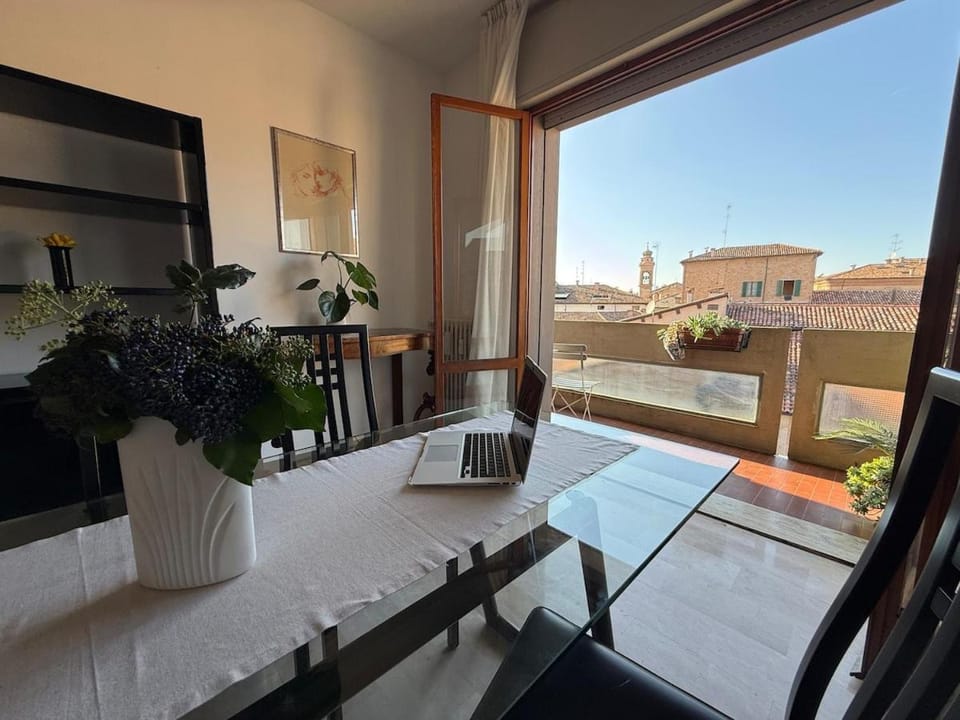 View (from property/room), Living room, Seating area, Dining area