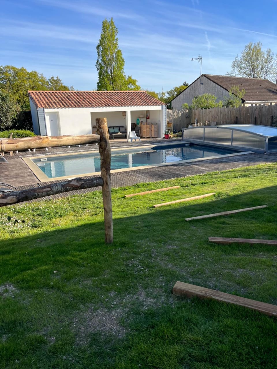 Maison cosy 2 chambres avec piscine proche mer golf Pornic House in Pornic