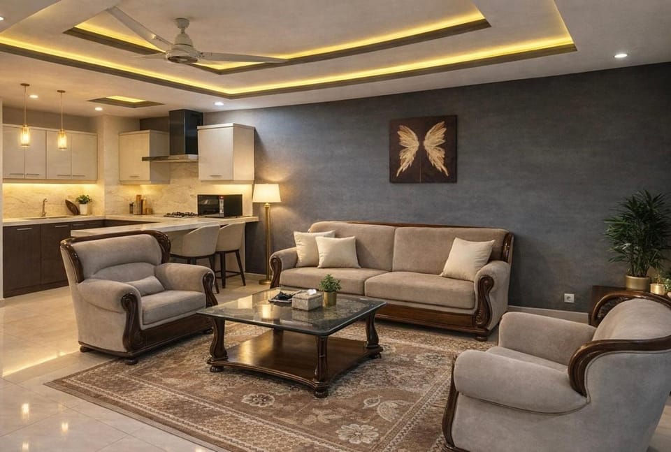 Living room, Seating area