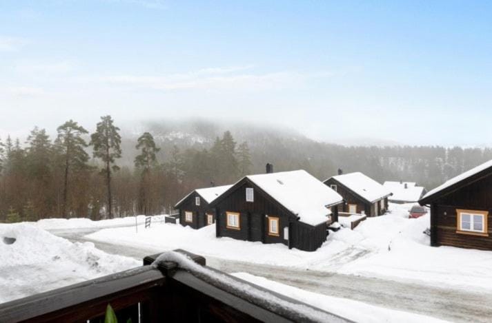 Ski in-out, cosy apartment in Funkelia Kongsberg Apartment in Viken, Norway