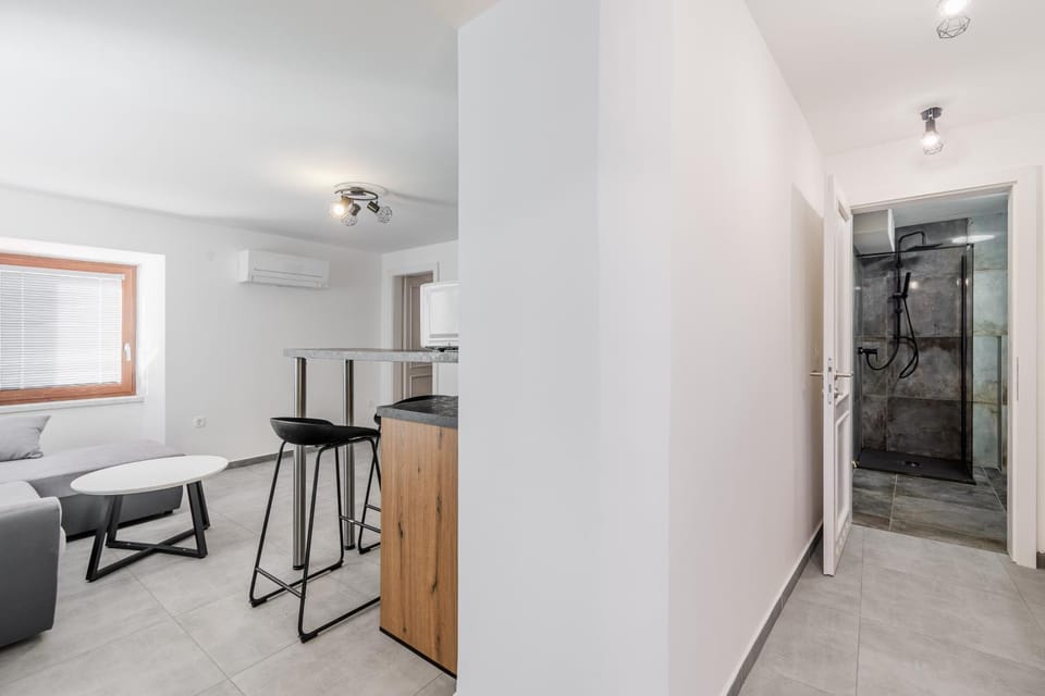 Shower, Kitchen or kitchenette, Dining area
