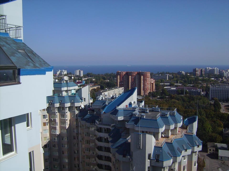 Bird's eye view, Sea view