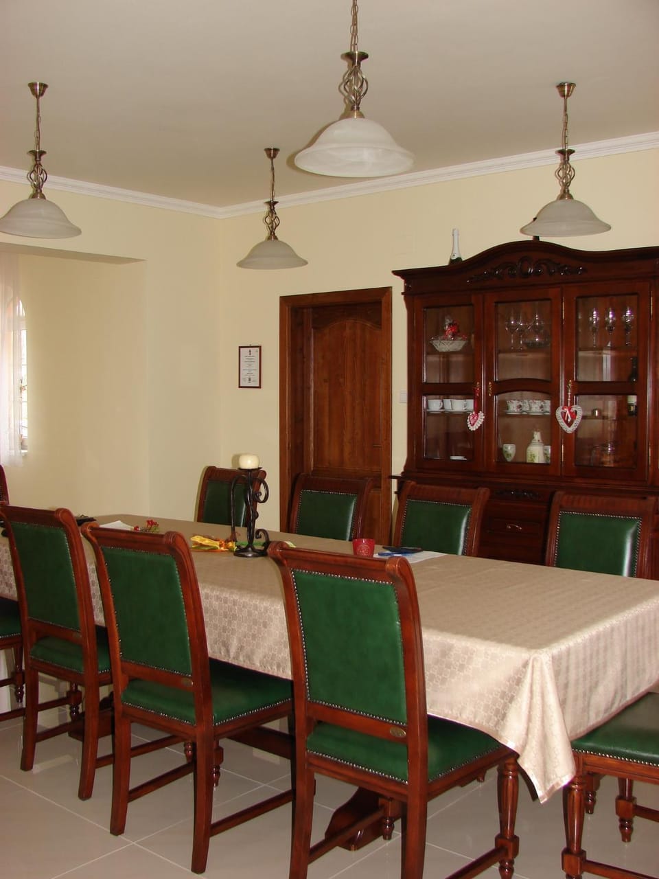 Dining area