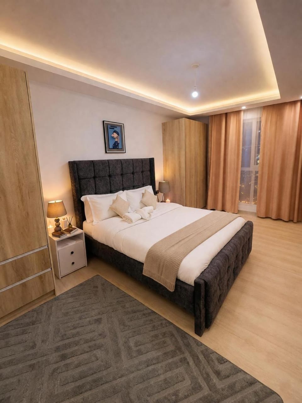 Bed, Bedroom
