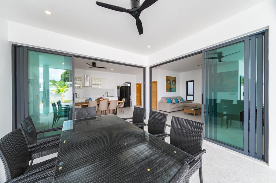 See 8 - 3BR Private Pool 900 m SilverBeach by MO Estate Villa in Ko Samui
