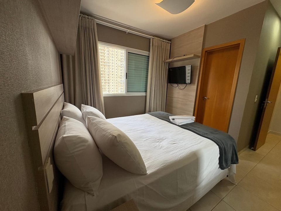 Enjoy a convenient location and comfort in Jardim Goiás - MFEs Apartment in Goiania